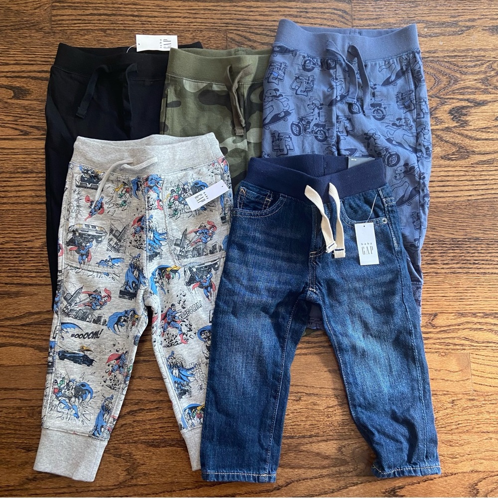 NWT Gap 18-24 month toddler pants lot